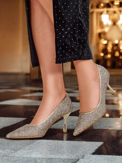 Escarpins pour femmes Royalfashion avec zircons Letello