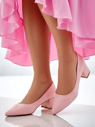 Royalfashion Chaussures à talons bas pour femmes Agas
