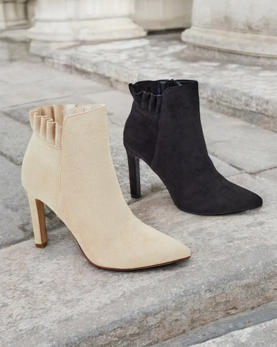 Royalfashion Bottes à talon aiguille Lexse pour femme