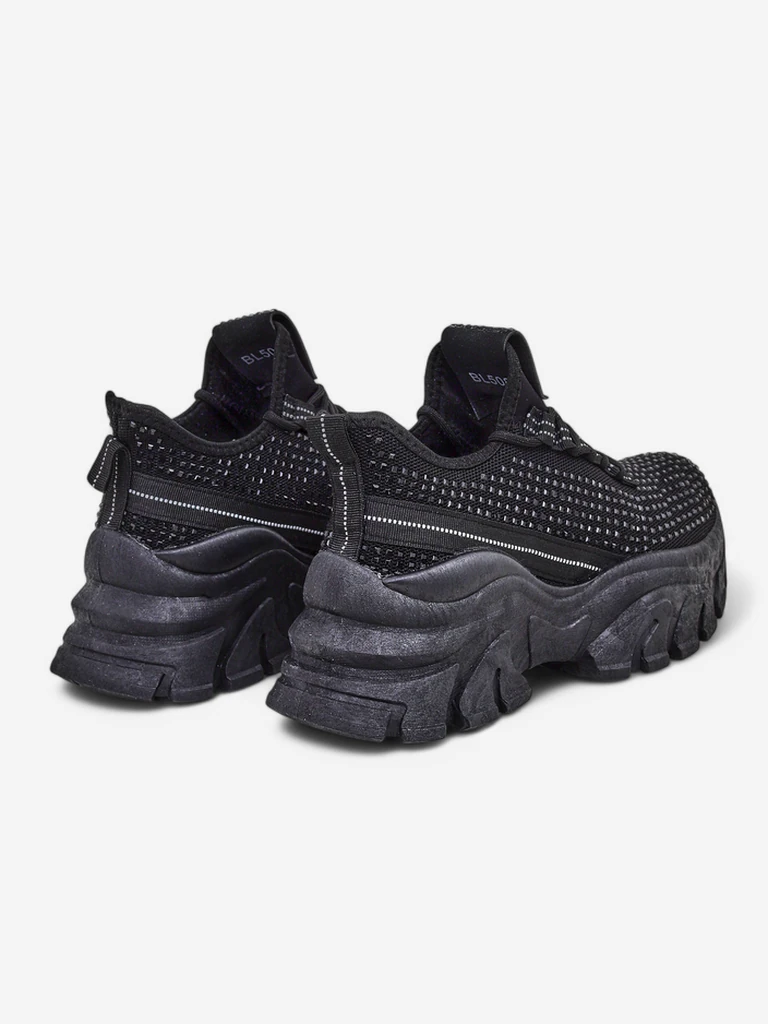 Royalfashion Baskets de Sport pour Femmes avec Strass Blysco