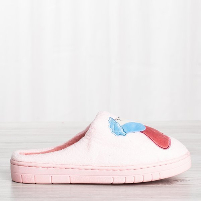 Chaussons roses avec le chien Skathi - Chaussures 1