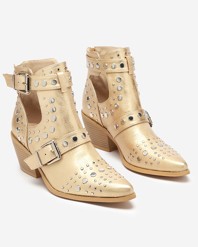 Bottines dorées à jets Farrcy - Footwear