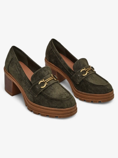 Royalfashion Mocassins à talons pour femmes Tollinge