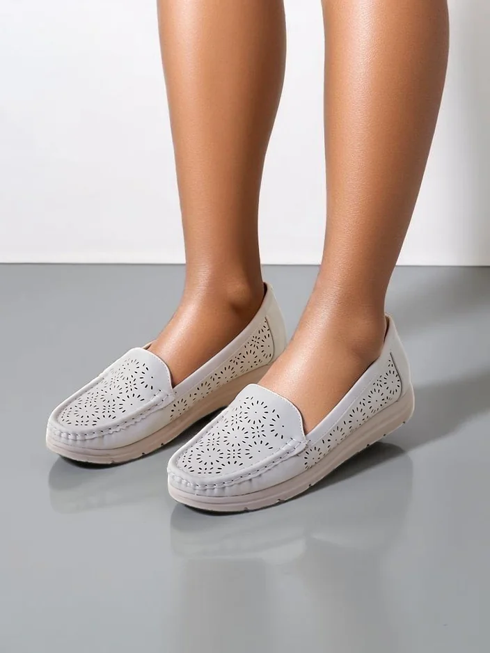 Mocassins perforés Royalfashion pour femmes Besset