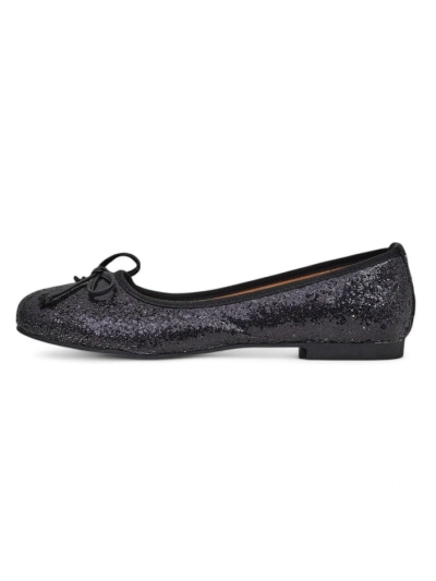 Royalfashion Ballerines pour femmes avec paillettes et nœud Aramie