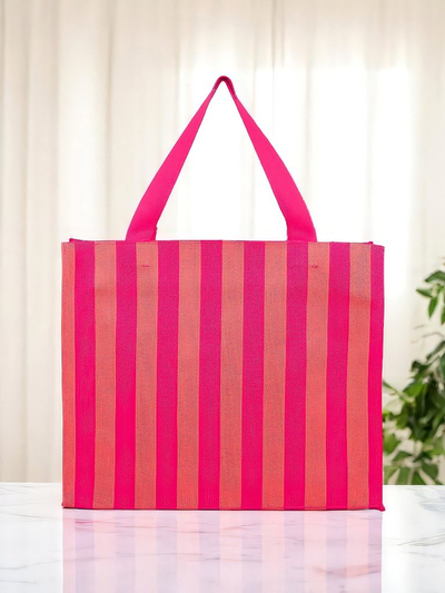 Royalfashion Sac en tissu Rayures Coucher de soleil