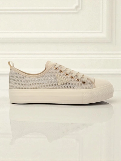 Baskets beiges pour femmes Callista Mesh – talon plat, collection Été Automne