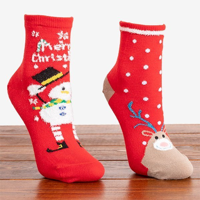 Chaussettes de Noël pour enfants 4 / pack - Chaussettes