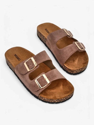 Sandales pour femmes Royalfashion avec boucles Foumy