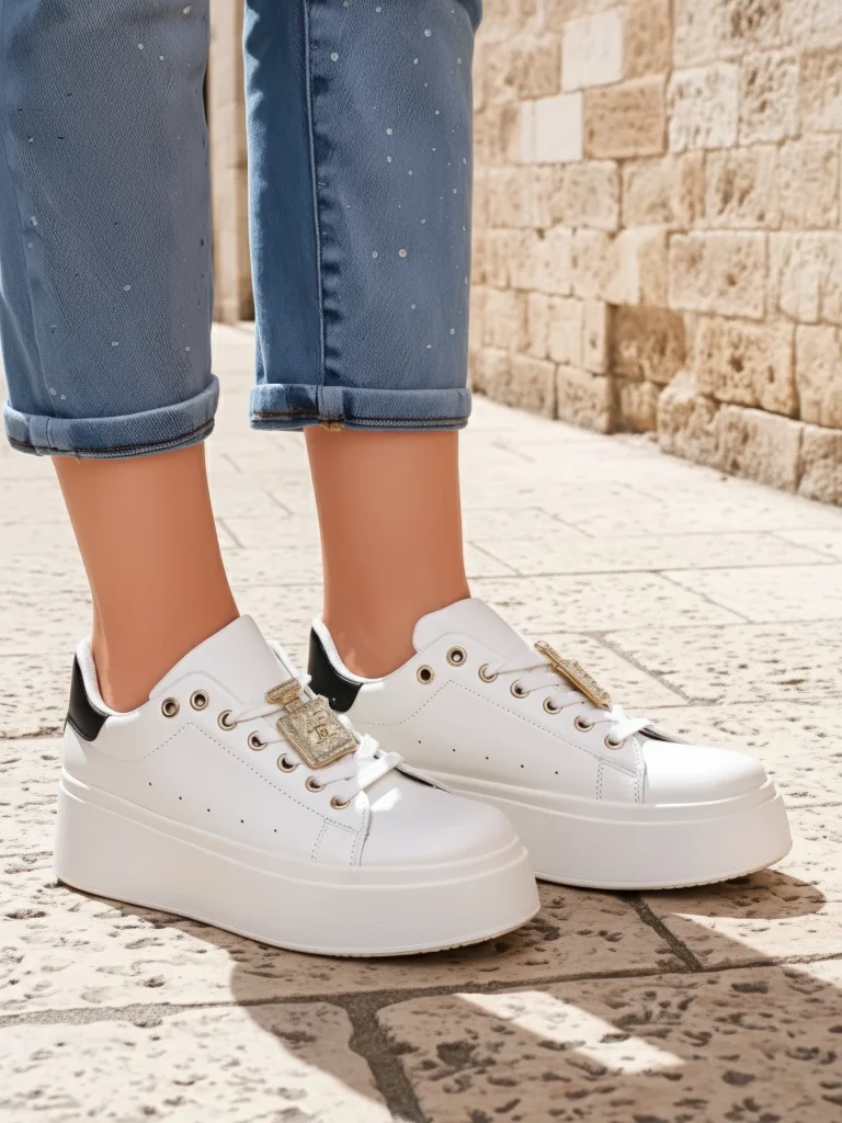 Royalfashion Baskets de sport pour femmes Kisoffi