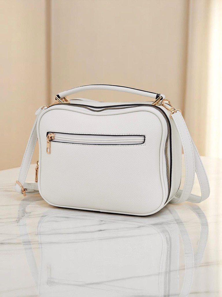 Royalfashion Petit sac à main femme en cuir écologique Livia Emboss