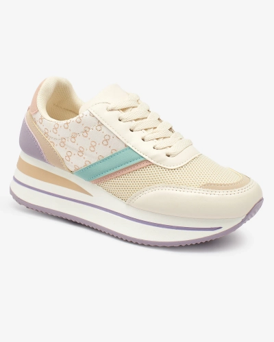 OUTLET Royalfashion Chaussures de sport à plateforme Dynamic Diva pour femmes