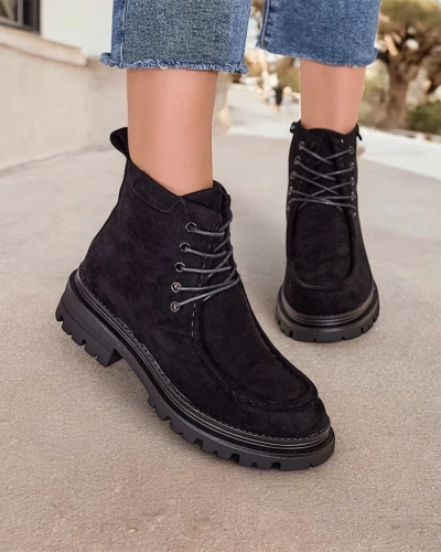 Bottines à lacets pour femmes Royalfashion Rullose