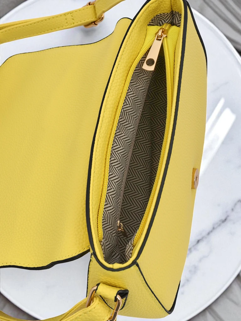 Royalfashion Petit sac à main pour femme en cuir écologique Moderno Viva