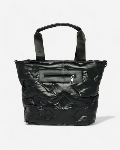 Royalfashion Sac à main femme matelassé noir