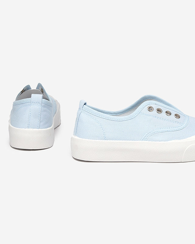 OUTLET Baskets bleues pour femmes avec une semelle plus épaisse Askol- Shoes