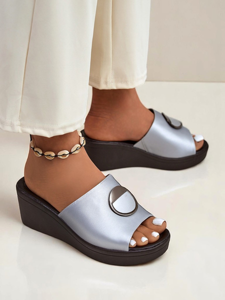 Royalfashion Sandales compensées femme Elira