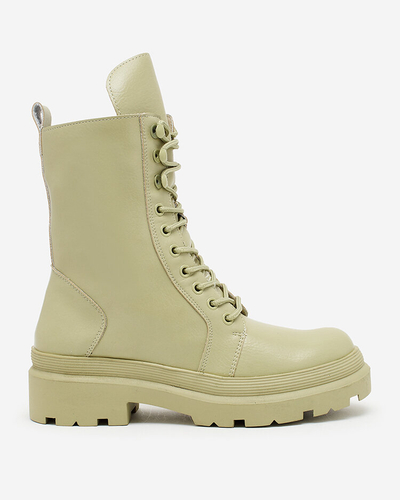 Royalfashion Bottes bagger pour femmes en cuir écologique Vederme