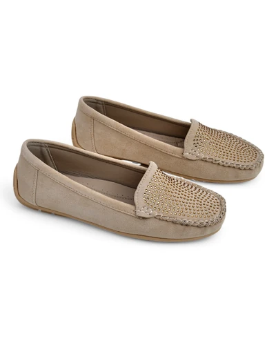 Mocassins pour femmes Royalfashion avec des strass Ezuess