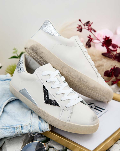 Royalfashion Baskets sportives pour femmes avec ornements Ginn