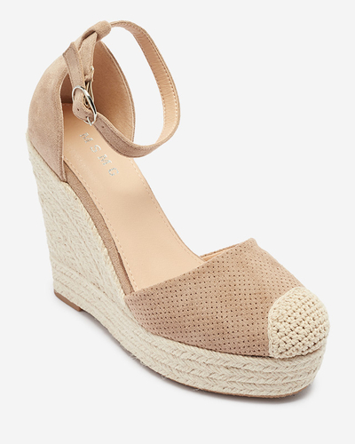 Royalfashion Marron Sandales à plateforme Meylasi