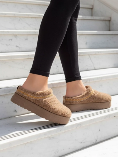 Royalfashion Bottes courtes d'hiver pour femmes Sesele