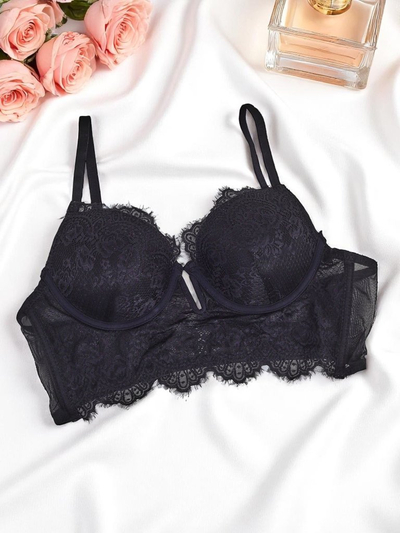 Royalfashion Soutien-gorge corset rembourré en dentelle pour femme Grace Corset