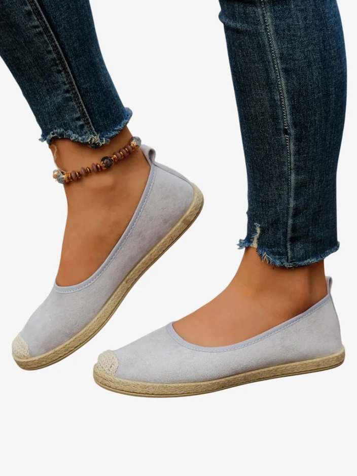 Espadrilles écologiques en suédine Royalfashion pour femmes Aroles