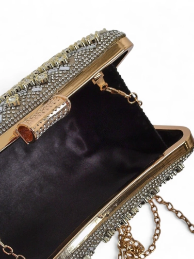 Royalfashion Pochette pour femme avec strass Seraphine Glint