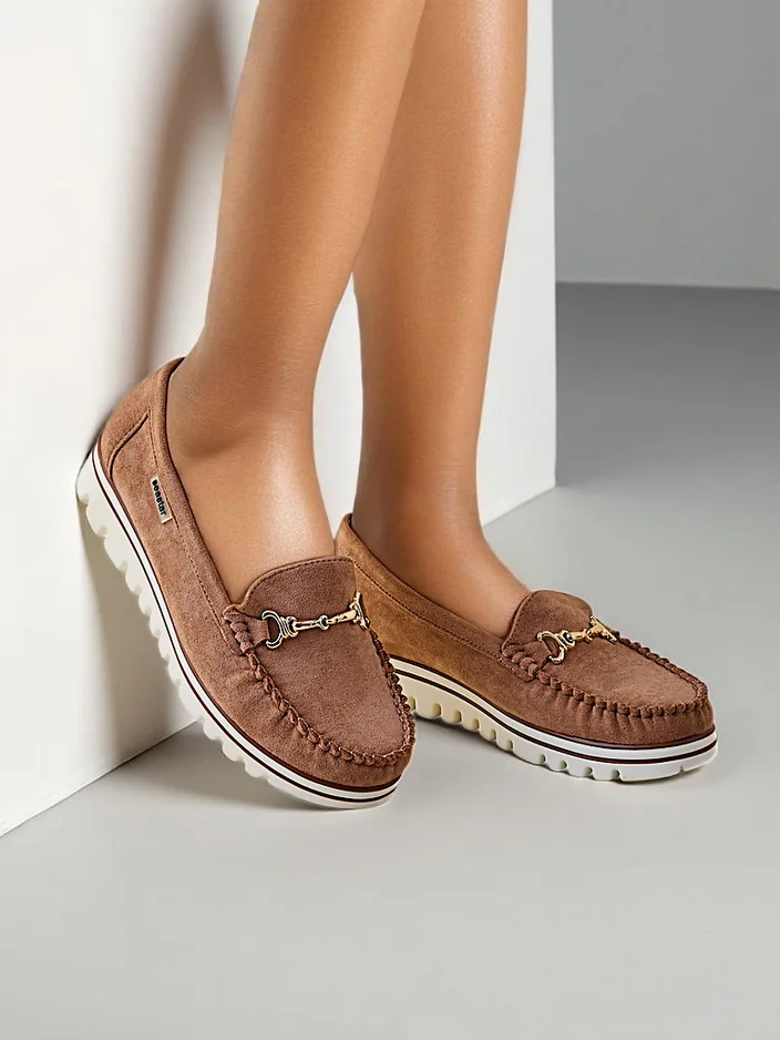 Royalfashion Élégantes mocassins pour femmes Borne