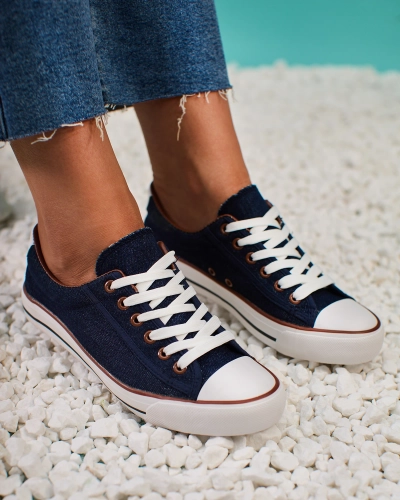 Royalfashion Bleu marine Baskets Gumpy pour femme