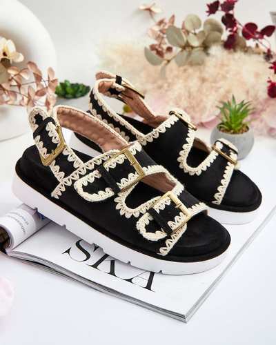Royalfashion Sandales en daim Lunnay eko pour femme