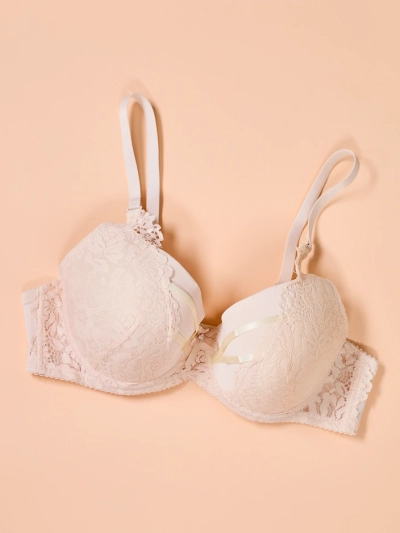 Royalfashion Soutien-gorge femme rembourré avec dentelle