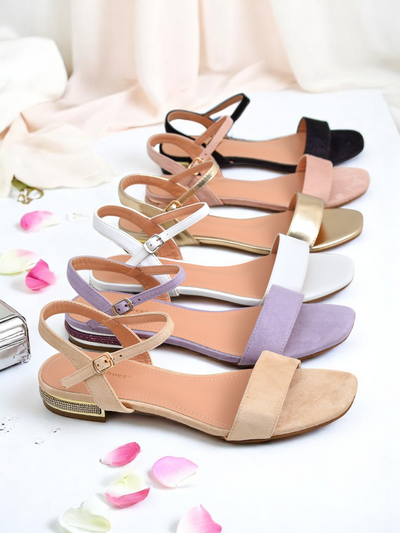 Sandales plates Royalfashion pour femmes Aronies