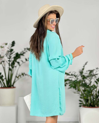 Royalfashion Robe oversize pour femme avec volants aux manches