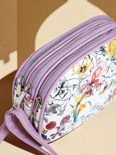 Royalfashion Petit sac à main femme en cuir écologique Floriana