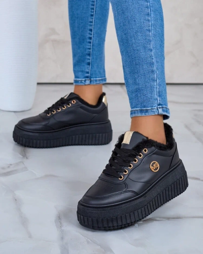 Royalfashion Baskets chauffantes pour femme avec fourrure Sofi