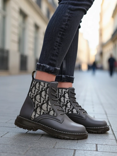 Royalfashion Bottines pour femmes avec imprimé Efrioz