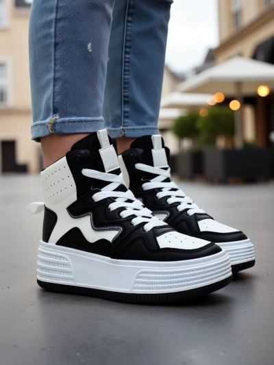 Royalfashion Baskets de sport hautes pour femmes Quiedy