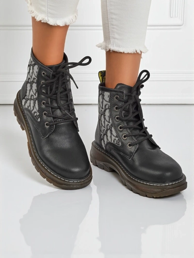 Bottes de cheville pour femmes Royalfashion avec imprimé Efrioz