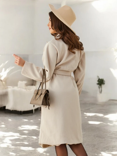 Royalfashion Long manteau pour femmes