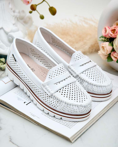 Royalfashion Mocassins ajourés pour femme Leteller