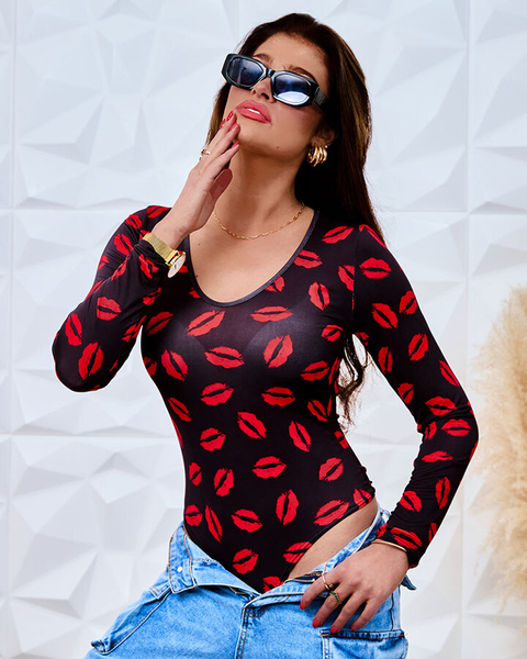 Royalfashion Body imprimé pour femme