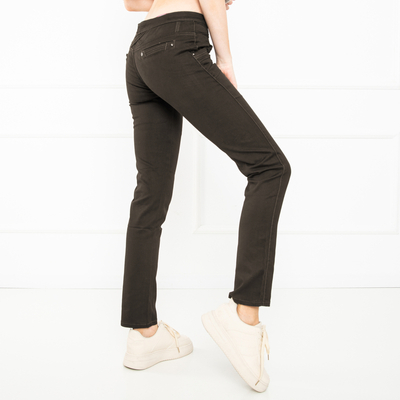 Jean femme marron - vêtements