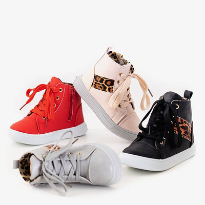 Baskets Pantise grises pour enfants - Footwear