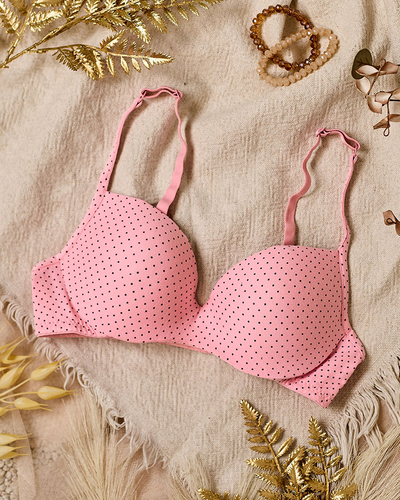 Royalfashion Soutien-gorge à pois pour femme