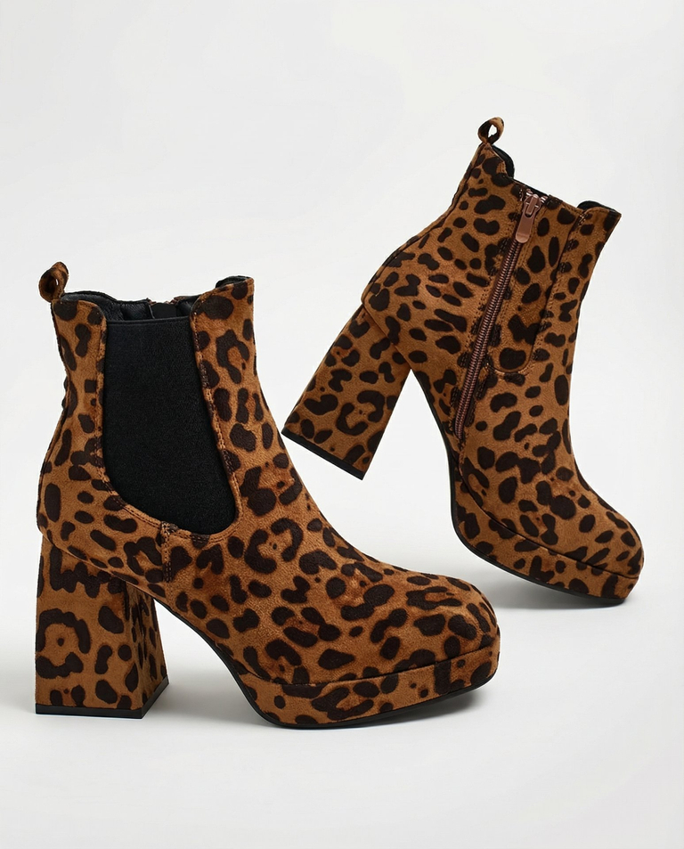 Royalfashion Bottes à talon aiguille Tonia pour femme