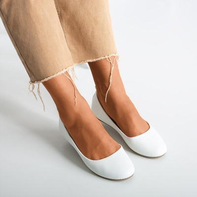 Ballerine femme en cuir écologique Nastis - Chaussures 1