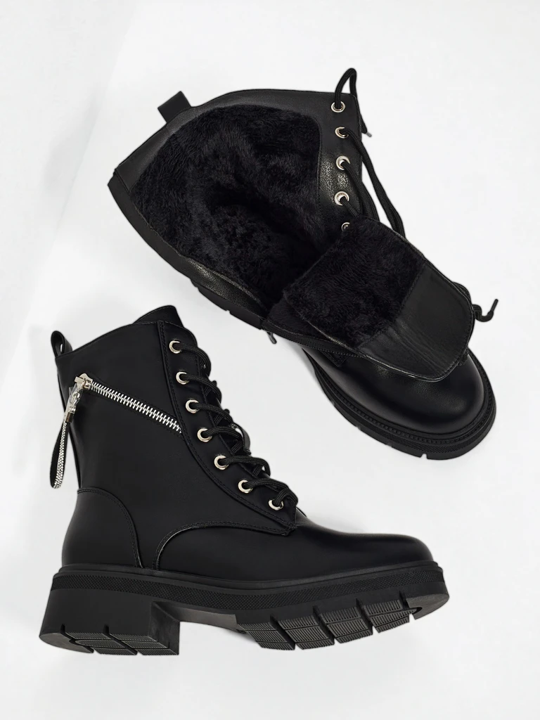 Bottines worker pour femmes avec décorations Kassira