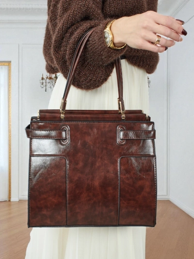 Royalfashion Élégant grand sac à main pour femmes